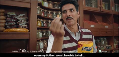 See Akshay Kumar's first ever TVC for Kurkure