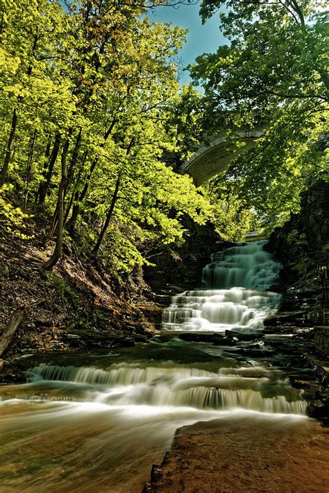 Cascadilla Gorge Falls Photograph by Doolittle Photography and Art | Fine Art America