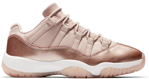 Women's Air Jordan 11 Low Rose Gold