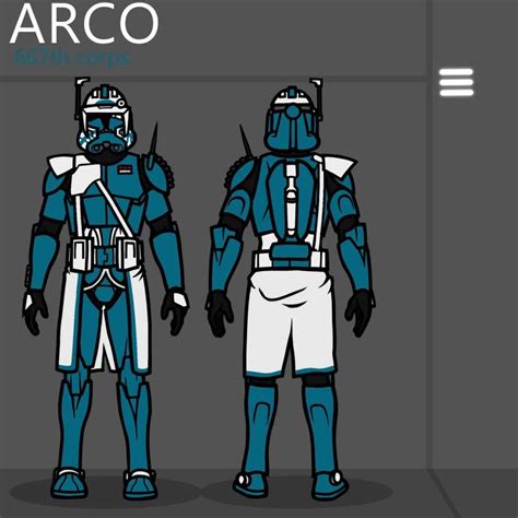 CLONE TROOPER TEMPLATE ARCO | Star wars awesome, Star wars jokes, Star ...