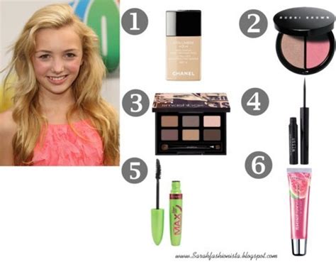 Lil Fashionista: Peyton List inspired makeup look!...