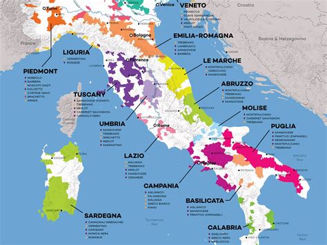 Italian Wine Map and Exploration Guide | Wine Folly | Wine folly ...