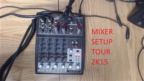 Setup behringer xenyx q502usb - loxapads