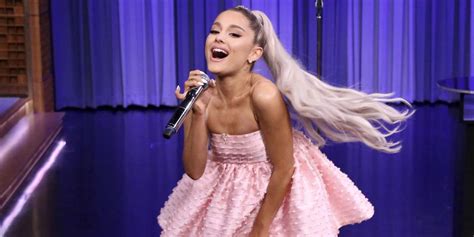 Ariana Grande Does Musical Impressions on Fallon