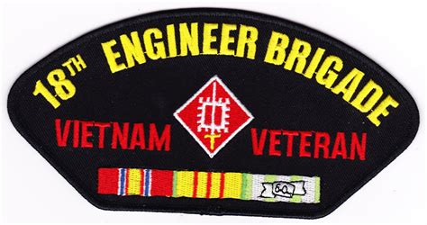 18th Engineer Brigade Vietnam HAT PATCH ONLY