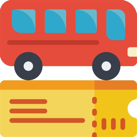 Bus ticket - Free transport icons