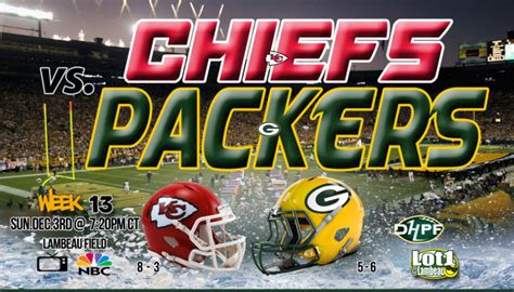 Huge night in Green Bay as the Packers host the Chiefs - Die Hard ...