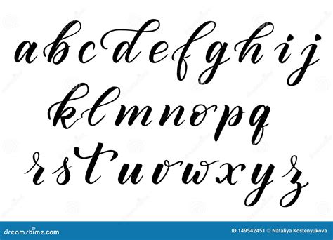 Calligraphy Alphabet