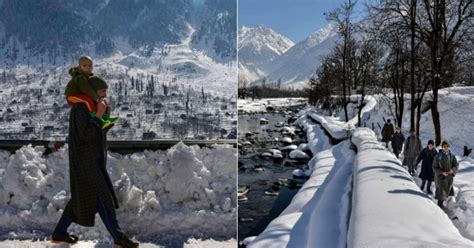 Heavy snowfall engulfs Kashmir hitting lives hard, India News News | wionews.com