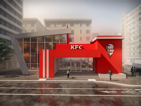 Proposed Exterior Design For KFC on Behance