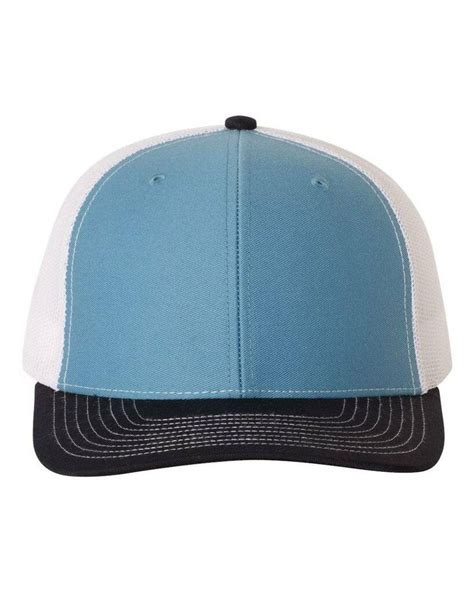 Richardson 112 | Trucker Snapback | Columbia blue, Navy snapback, Trucker