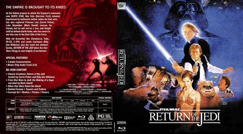 Custom blu-ray cover for Return of the Jedi (Despecialized Edition)