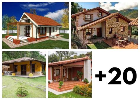 +20 diseños increíbles de casas de campo sencillas y económicas ...