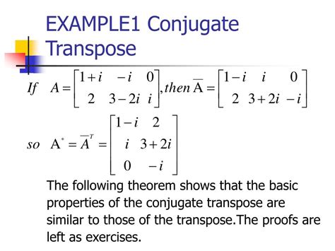 PPT - 10.4 Complex Vector Spaces PowerPoint Presentation, free download - ID:466139