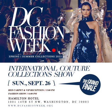 Schedules – DC Fashion Week