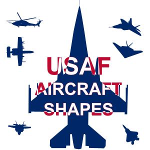 Airplane Silhouettes (Vehicles) | Custom Shapes for Photoshop