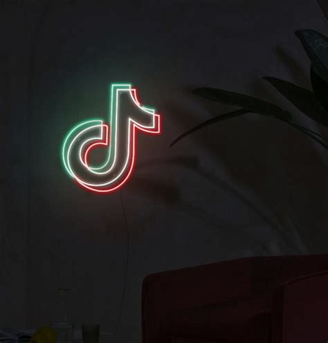 TIKTOK Neon Sign | Echo Neon #1 LED Neon Sign Brand