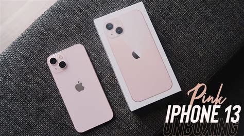 Iphone 13 256gb Pink Unboxing & First Impressions (Upgrade from iPhone ...