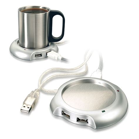 5V USB Coffee Tea Office Home Coaster Electric Powered Cup Mug Warmer ...