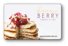 Honeyberry Cafe - Gift Cards | Card Details