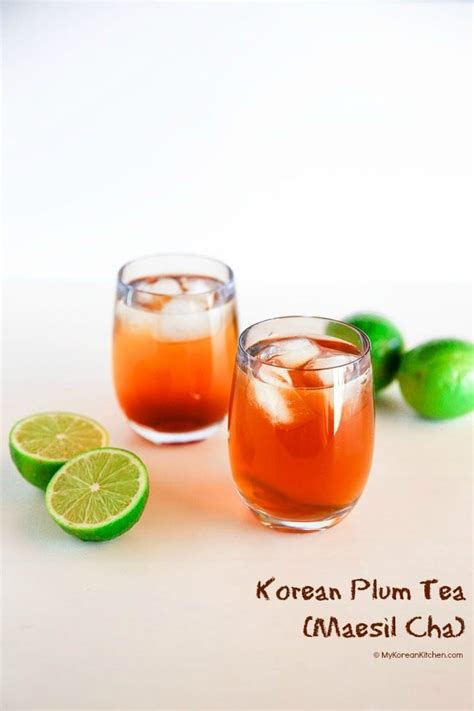 Korean Plum Tea (Maesil Cha) - My Korean Kitchen