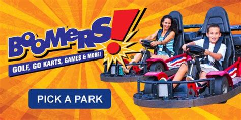 Boomers! - Golf, Go Karts & More! | Boomers park, Irvine, Family ...