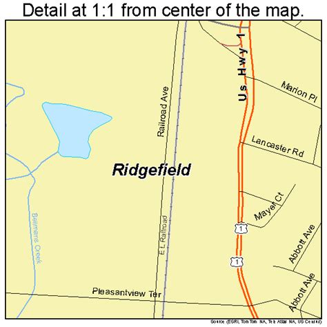 Ridgefield New Jersey Street Map 3462910