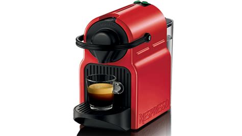 Nespresso Inissia Coffee Machine - Ruby Red | Harvey Norman Singapore