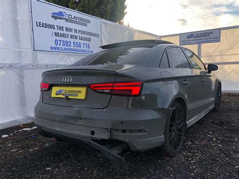 2019/69 AUDI S3 SALOON BLACK EDITION 2.0 TFSI QUATTRO - Claverdon Salvage & Parts Ltd