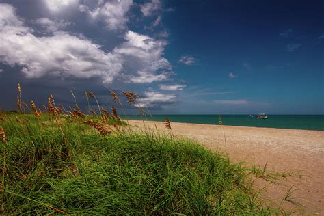 Hutchinson Island - Approaching Storm Photograph by Doug Gramkow - Fine ...