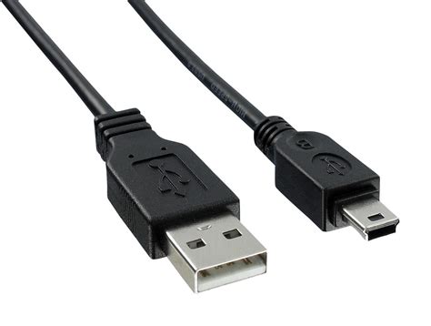 3021003-03 - Qualtek Electronics - USB Cable, Type A Plug to Mini Type B Plug, 914 mm