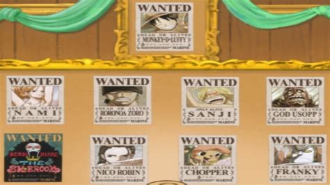 Straw Hats Bounties After Dressrosa - YouTube