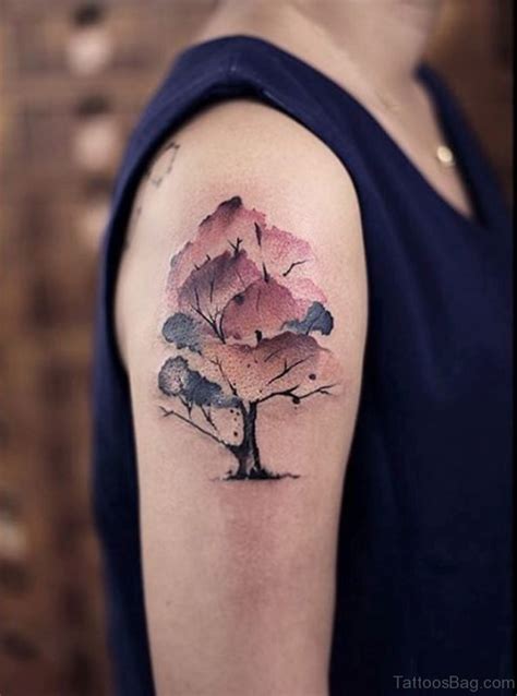 34 Wonderful Magnolia Tattoos On Shoulder