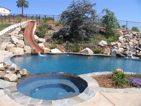 Slides For Backyard Pools | Backyard Design Ideas