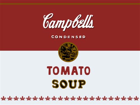 Campbells Soup Can Label