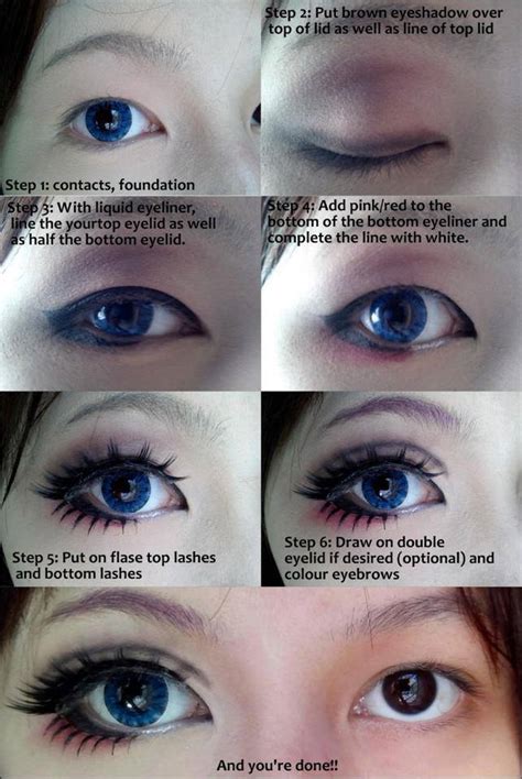 Fake Lashes Makeup Tutorial for Big Eyes - AllDayChic