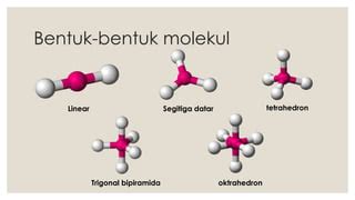 Bentuk molekul | PPT