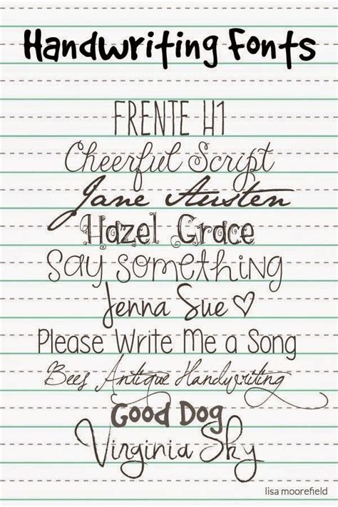 Create Your Own Personal Handwriting Font