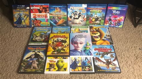 My Dreamworks BluRay/DVD Collection - 2023 Update - YouTube