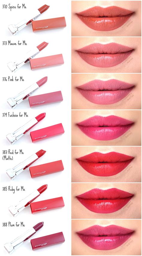 Maybelline | Made for All Lipstick by Color Sensational: Review and ...