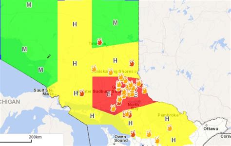 Crews battling rash of forest fires in northeastern Ontario | CBC News