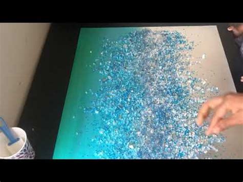 Broken Glass Art - YouTube