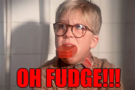 Christmas Story Oh Fudge Meme - Captions Ideas