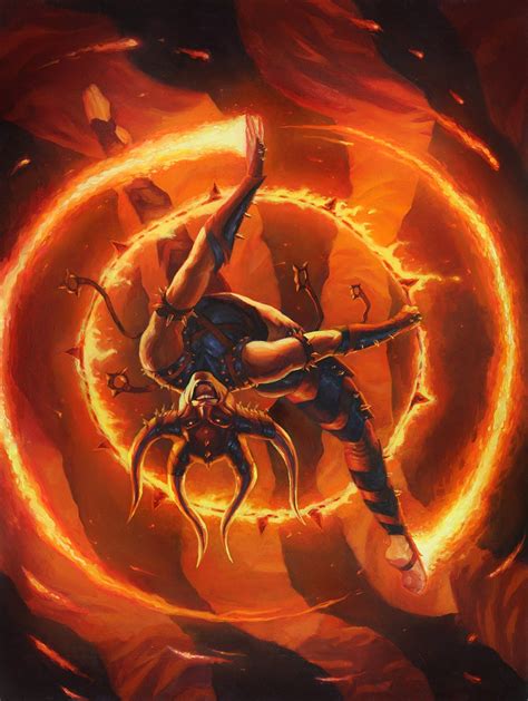 Rakdos Firewheeler (Promo) MtG Art from Promos, Ravnica Allegiance Set by Tyler Walpole - Art of ...