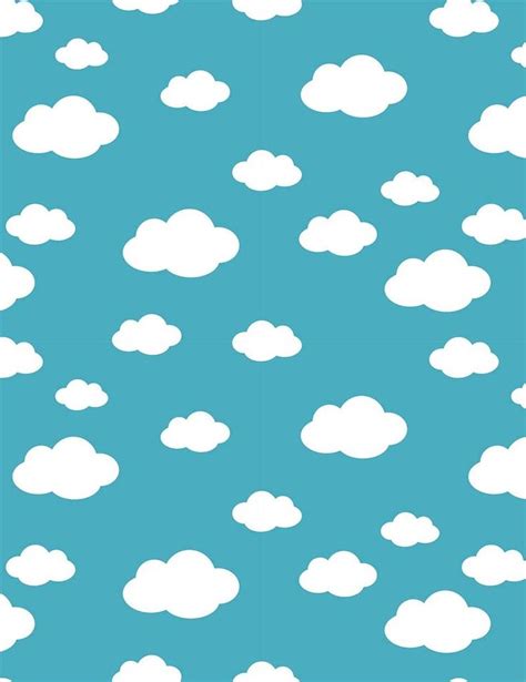 Painted Cloud For Baby Photography Backdrop in 2020 | Cute wallpaper ...