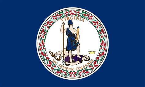 #Virginia State Flag Coloring Pages