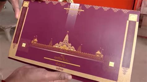 What's Inside Ram Mandir Inauguration Invite | HerZindagi