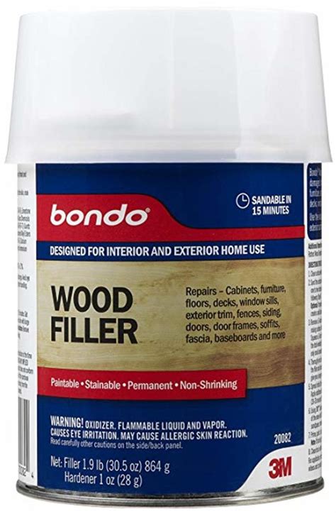 My Review of Bondo Wood Filler for Paint Prep | Dengarden