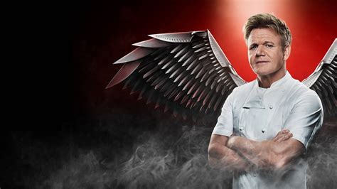 Download Gordon Ramsay Hell's Kitchen Poster Wallpaper | Wallpapers.com