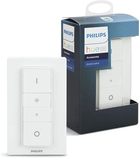 Philips Hue Smart Wireless Dimmer Switch V1 (Installation Exclusive for Philips Hue Lights ...